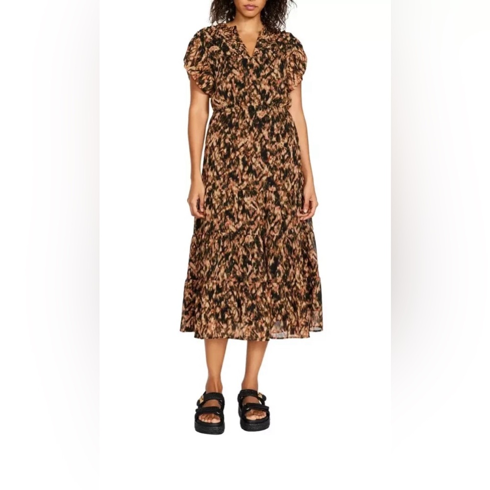 Steve Madden Women's V-Neck
Midi Dress Multi